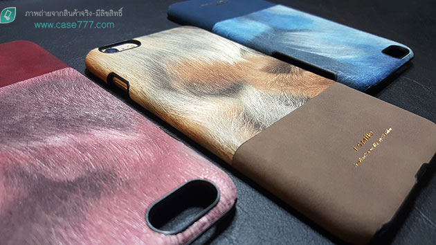 เคส iPhone 6 Plus เพ้นท์สี ลายขนสุนัขจิ้งจอก